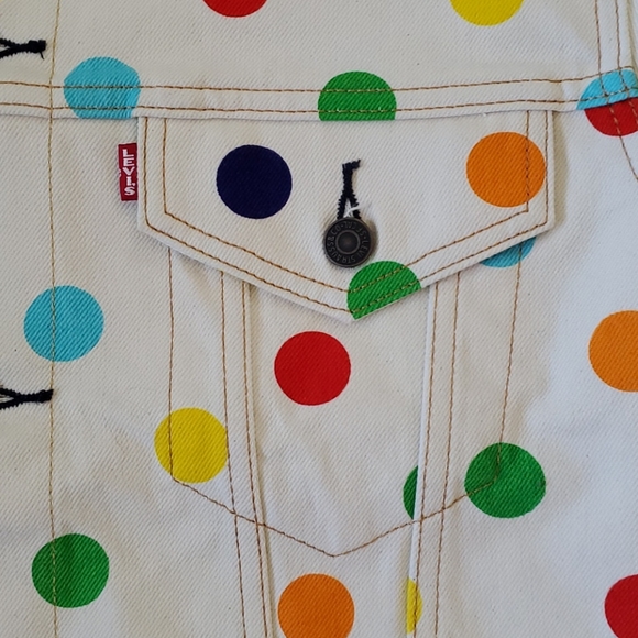 NWT Levi's x Golf Wang Vintage Fit Jean Jacket XL - Picture 4 of 6